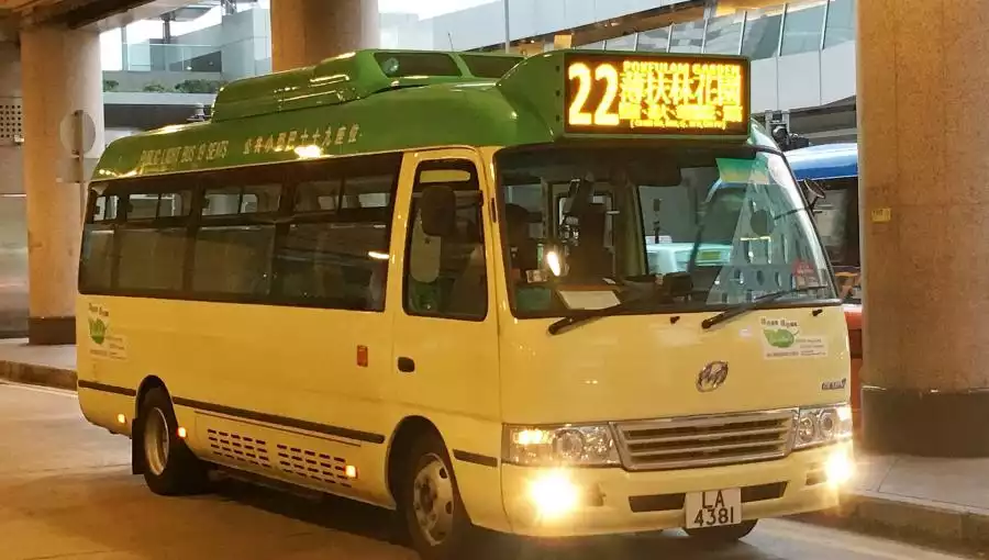 HONG KONG ISLAND MINIBUS ROUTE 22