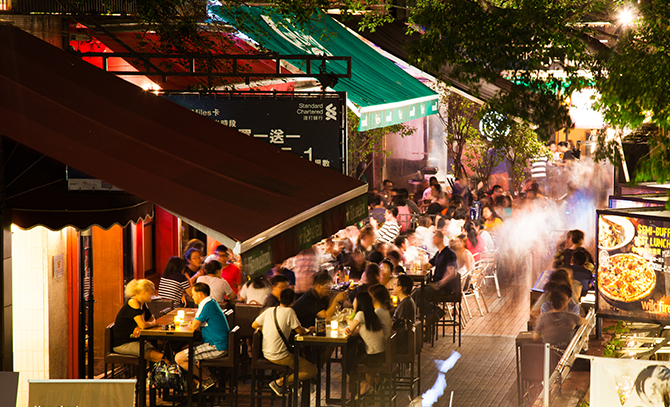 Desired Outdoor Nightlife Destination